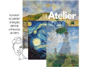cartel taller cultural arte frances